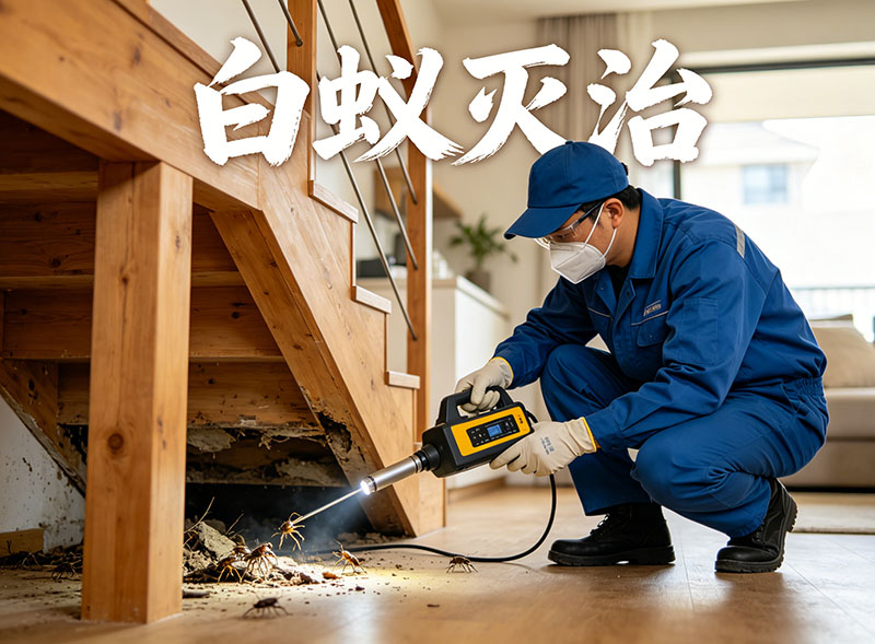 宝应县白蚁灭治服务｜专业消杀，筑牢建筑安全防线